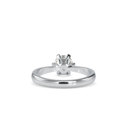 Baronial Diamond Stone Ring-Silver