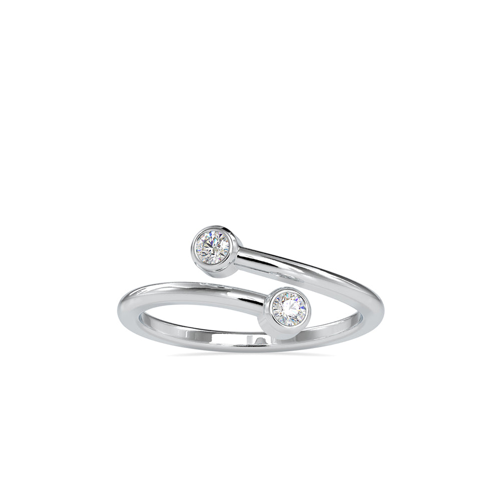 Canorous Diamond Ring-Silver