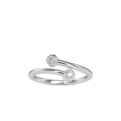 Canorous Diamond Ring-Silver