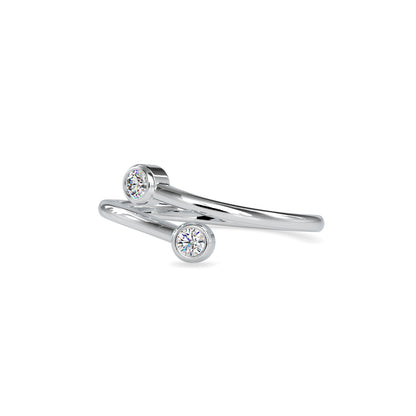 Canorous Diamond Ring-Silver
