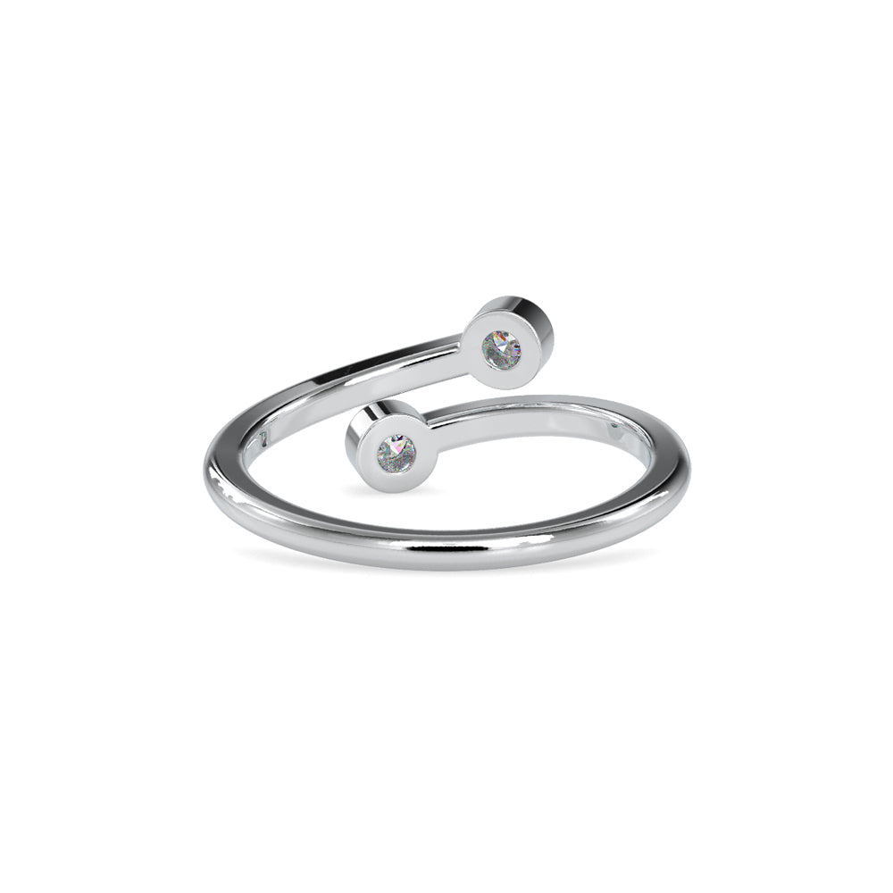 Canorous Diamond Ring-Silver