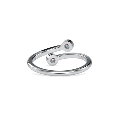 Canorous Diamond Ring-Silver