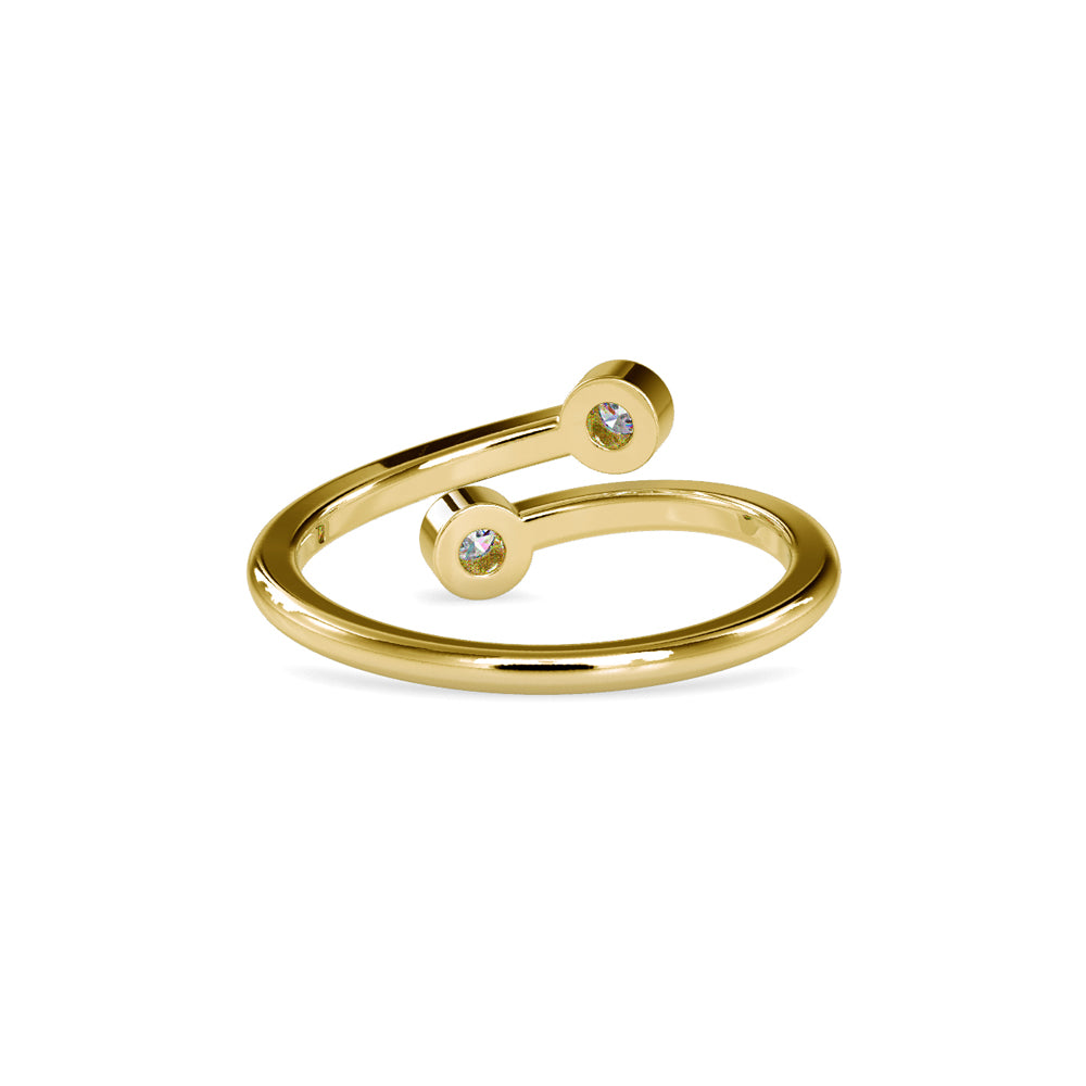 Canorous Diamond Ring-Golden