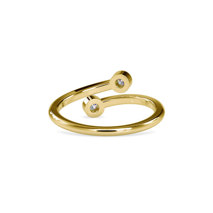 Canorous Diamond Ring-Golden