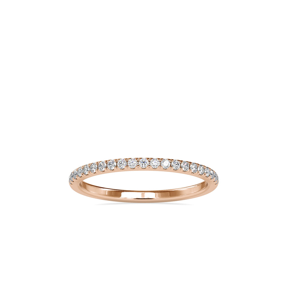 Bona Stone Diamond Ring-Rose Gold