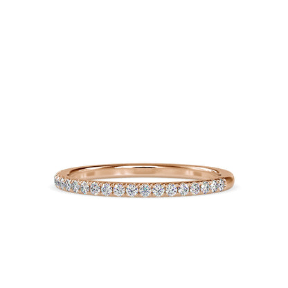 Bona Stone Diamond Ring-Rose Gold