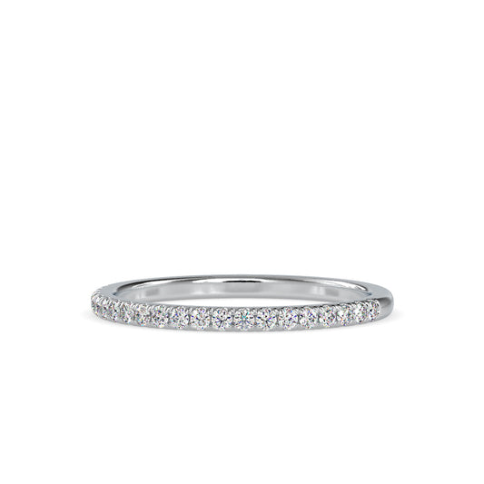 Bona Stone Diamond Ring-Silver