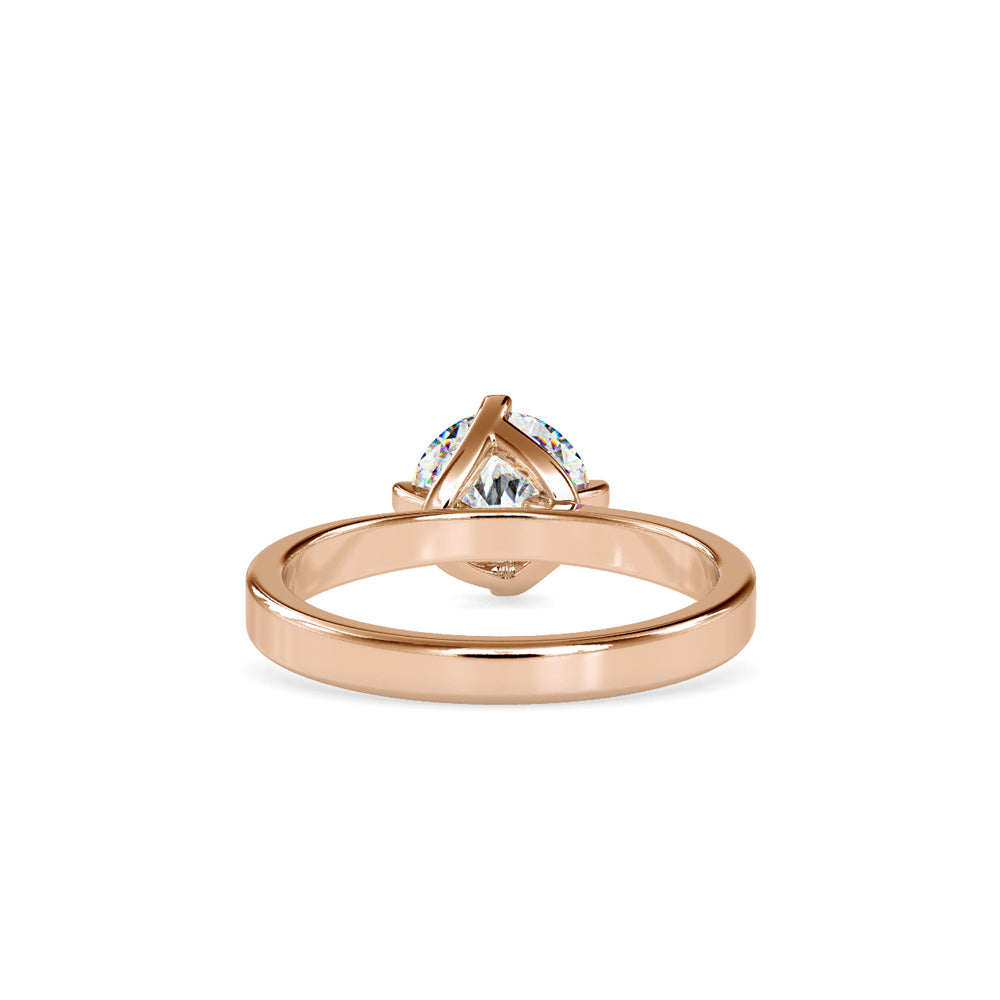 Blaise Star Diamond Ring-Rose Gold