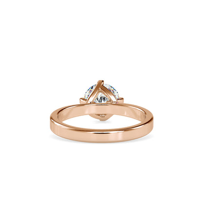 Blaise Star Diamond Ring-Rose Gold