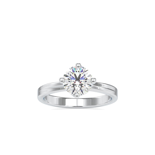 Blaise Star Diamond Ring-Silver