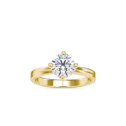 Blaise Star Diamond Ring-Golden