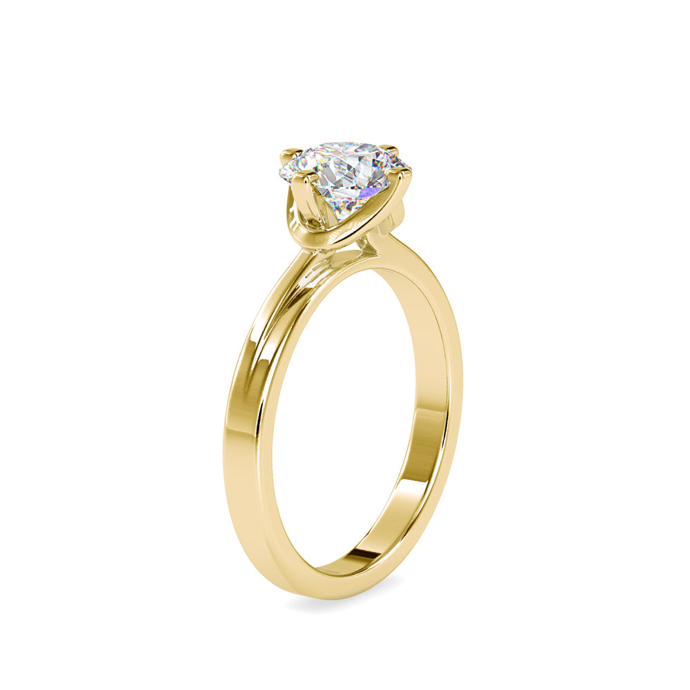 Blaise Star Diamond Ring-Golden
