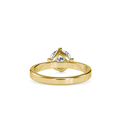Blaise Star Diamond Ring-Golden