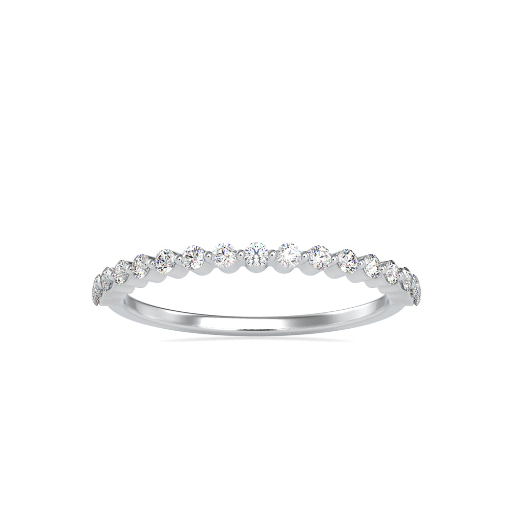 Alianor Diamond Stone Ring-Silver