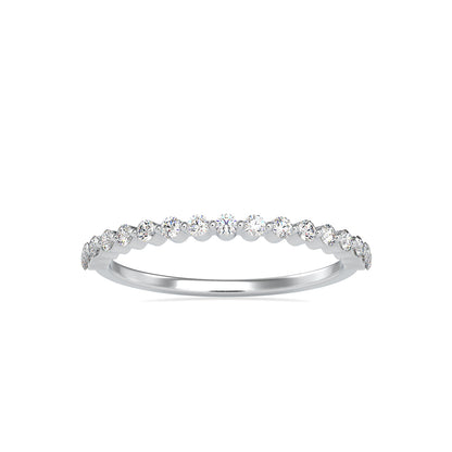 Alianor Diamond Stone Ring-Silver