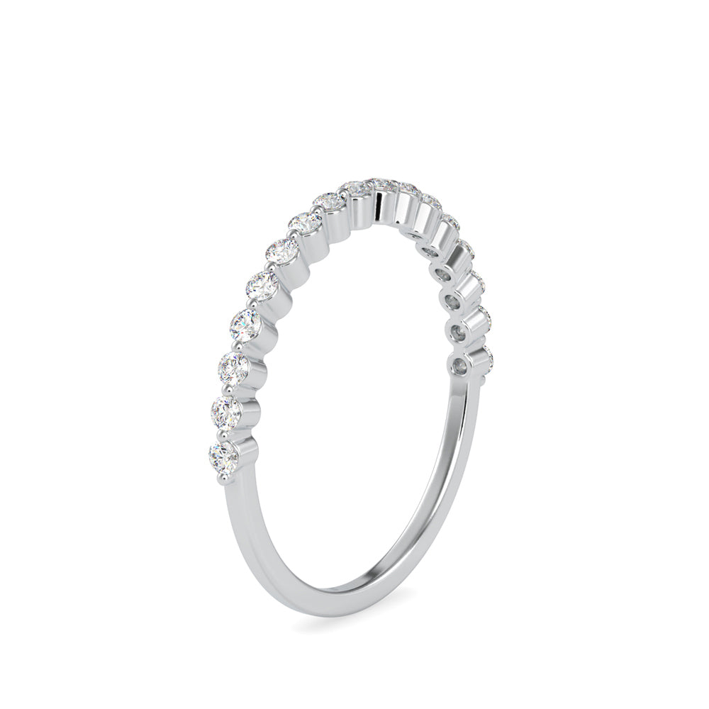 Alianor Diamond Stone Ring-Silver