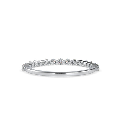 Alianor Diamond Stone Ring-Silver