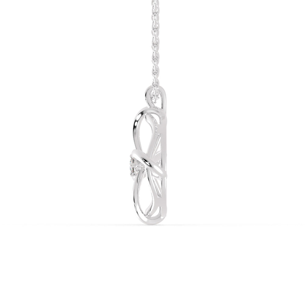 Zodiac Diamond Pendant-Sterling Silver