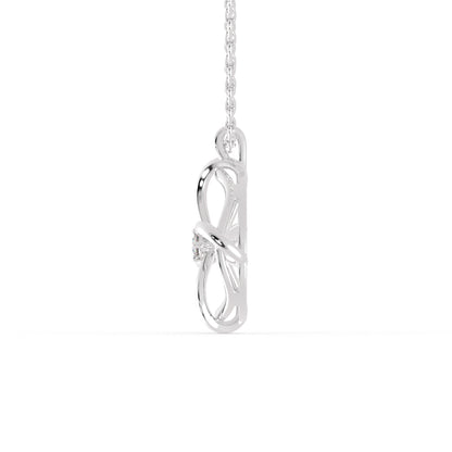 Zodiac Diamond Pendant-Sterling Silver