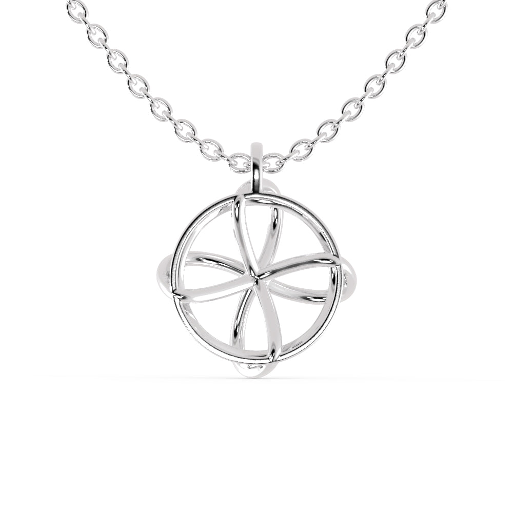Zodiac Diamond Pendant-Sterling Silver