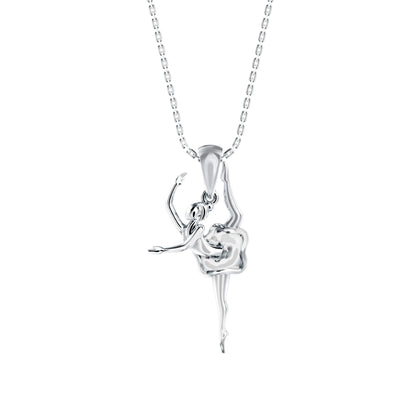 Hoofer Light Diamond Pendant-silver
