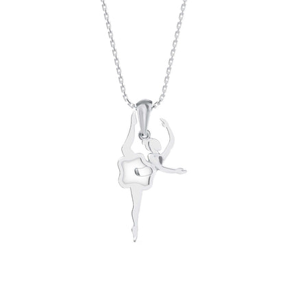 Hoofer Light Diamond Pendant-silver