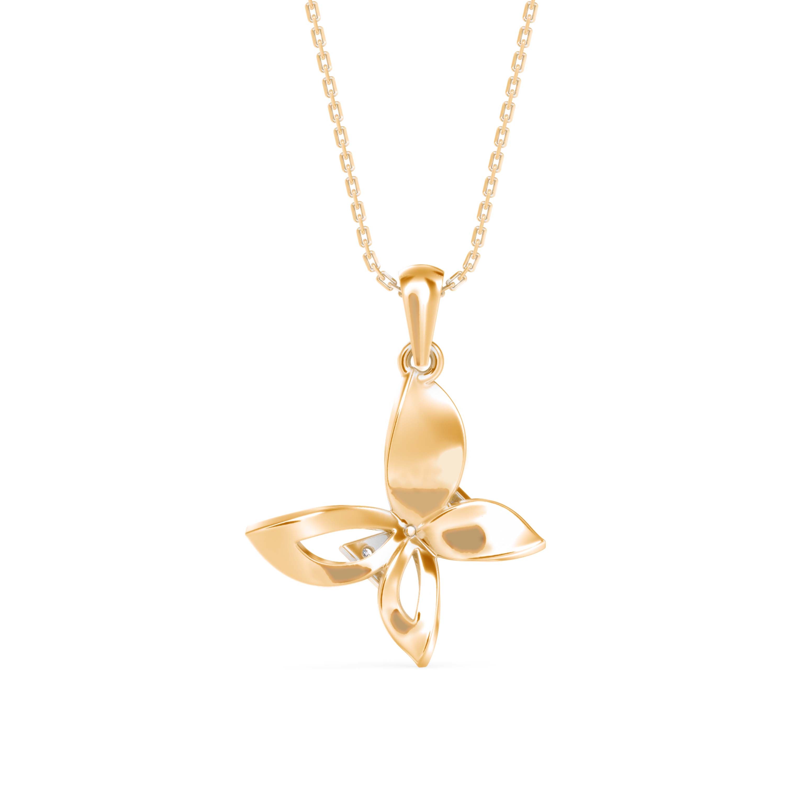 Buckeye Diamond Pendant-Golden