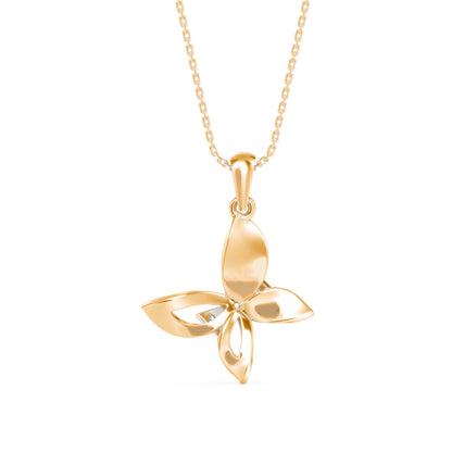 Buckeye Diamond Pendant-Golden