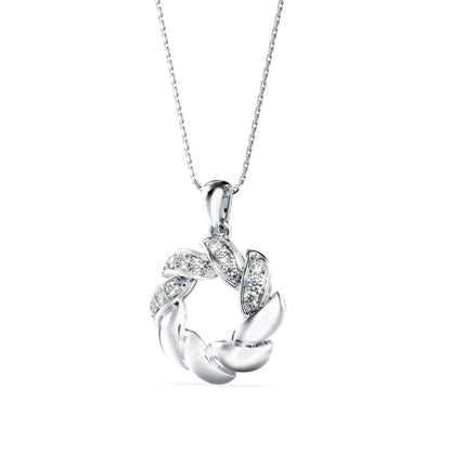 Diamond Glorify Pendant-Silver
