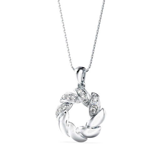 Diamond Glorify Pendant-Silver