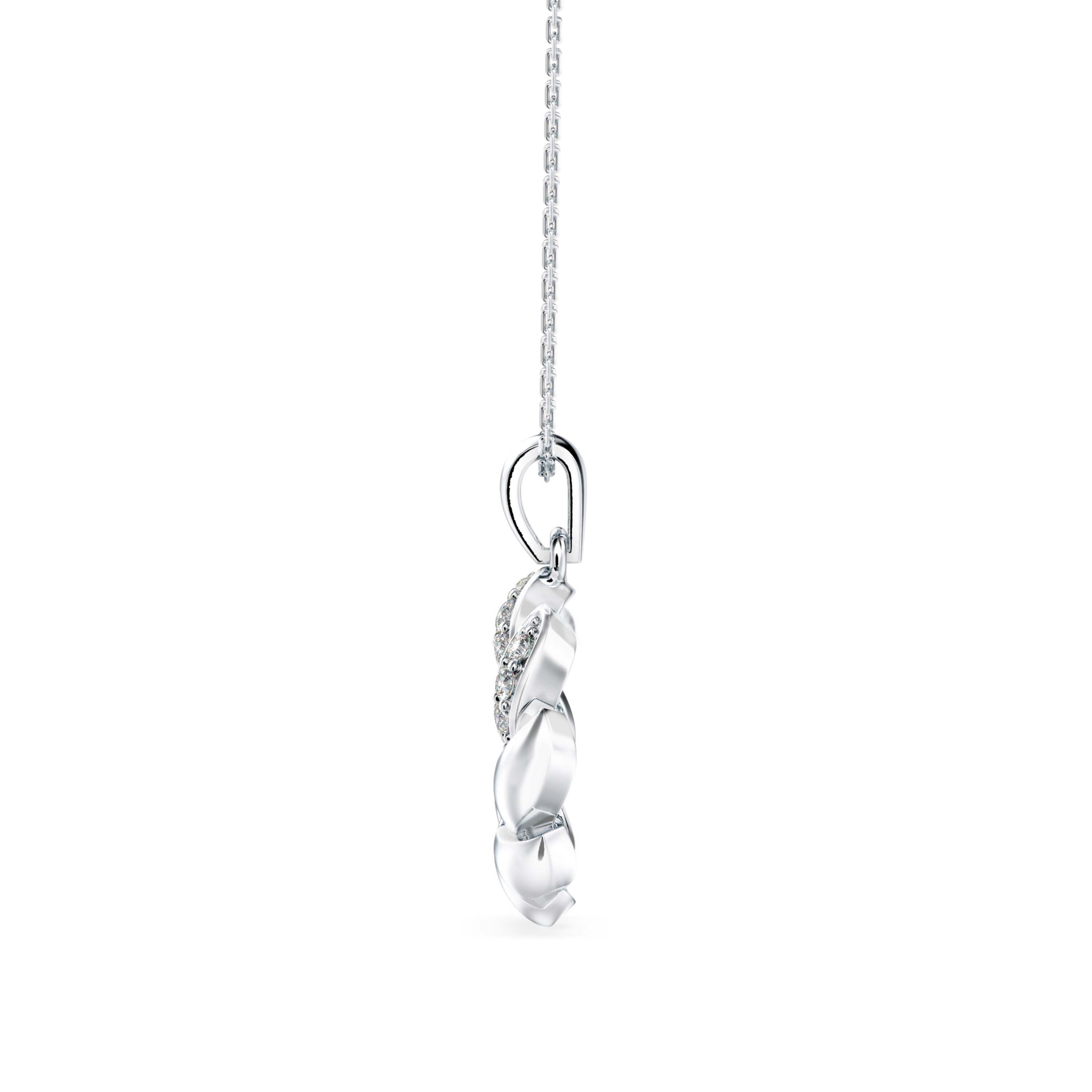 Diamond Glorify Pendant-Silver