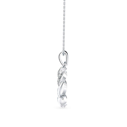 Diamond Glorify Pendant-Silver