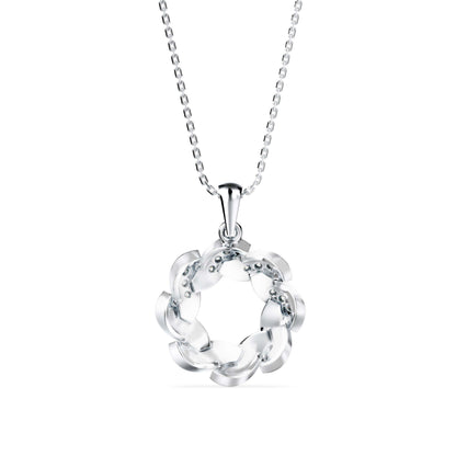Diamond Glorify Pendant-Silver