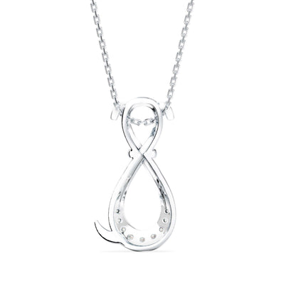Profusion Charm Diamond Pendant-Silver