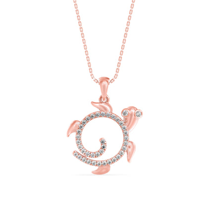 Admirer Diamond Light pendant-Rose Gold
