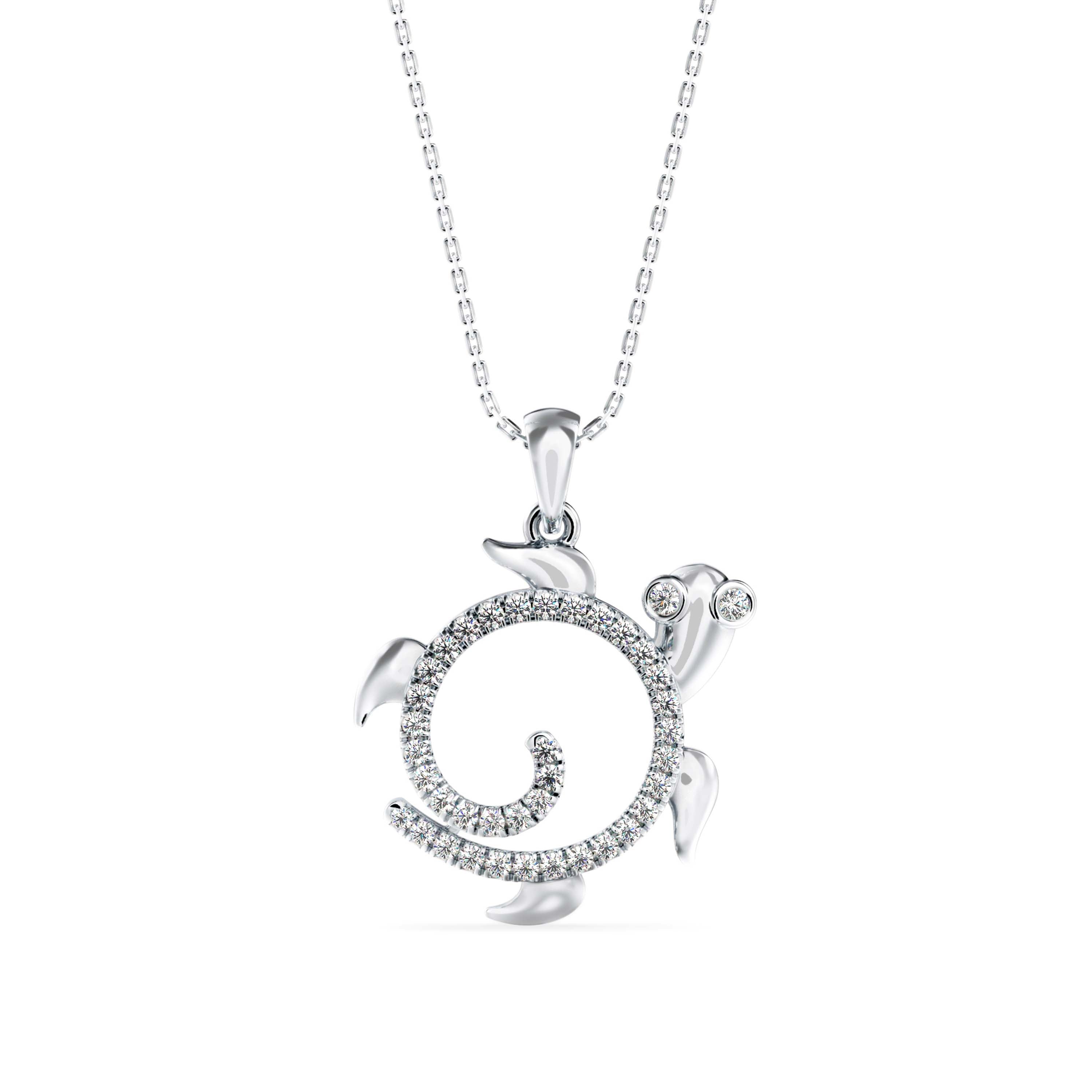 Admirer Diamond Light pendant-Silver