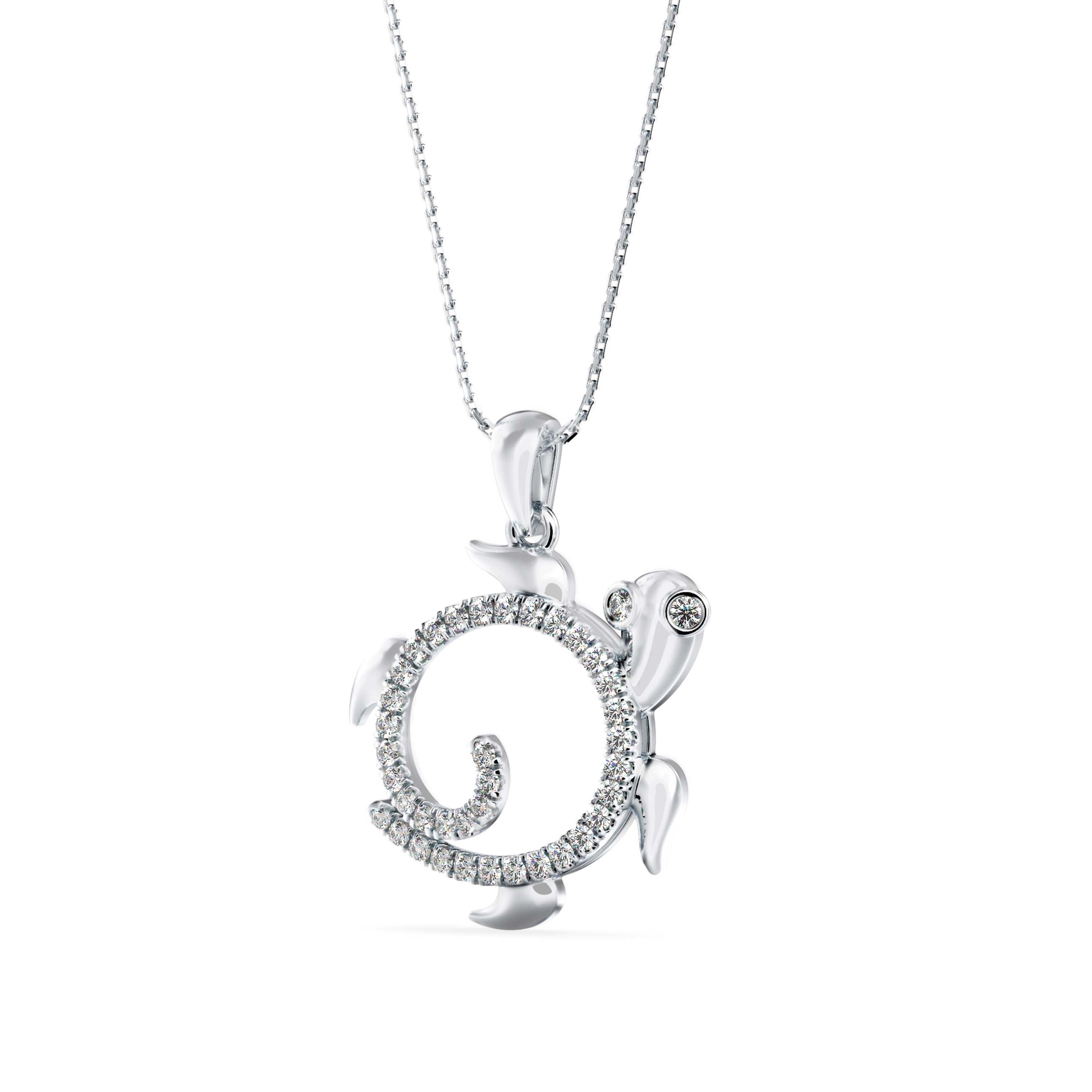 Admirer Diamond Light pendant-Silver