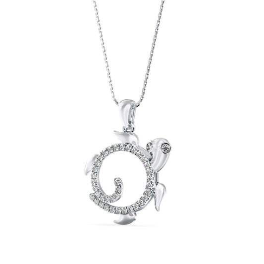 Admirer Diamond Light pendant-Silver