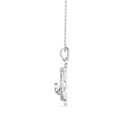 Admirer Diamond Light pendant-Silver