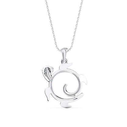 Admirer Diamond Light pendant-Silver
