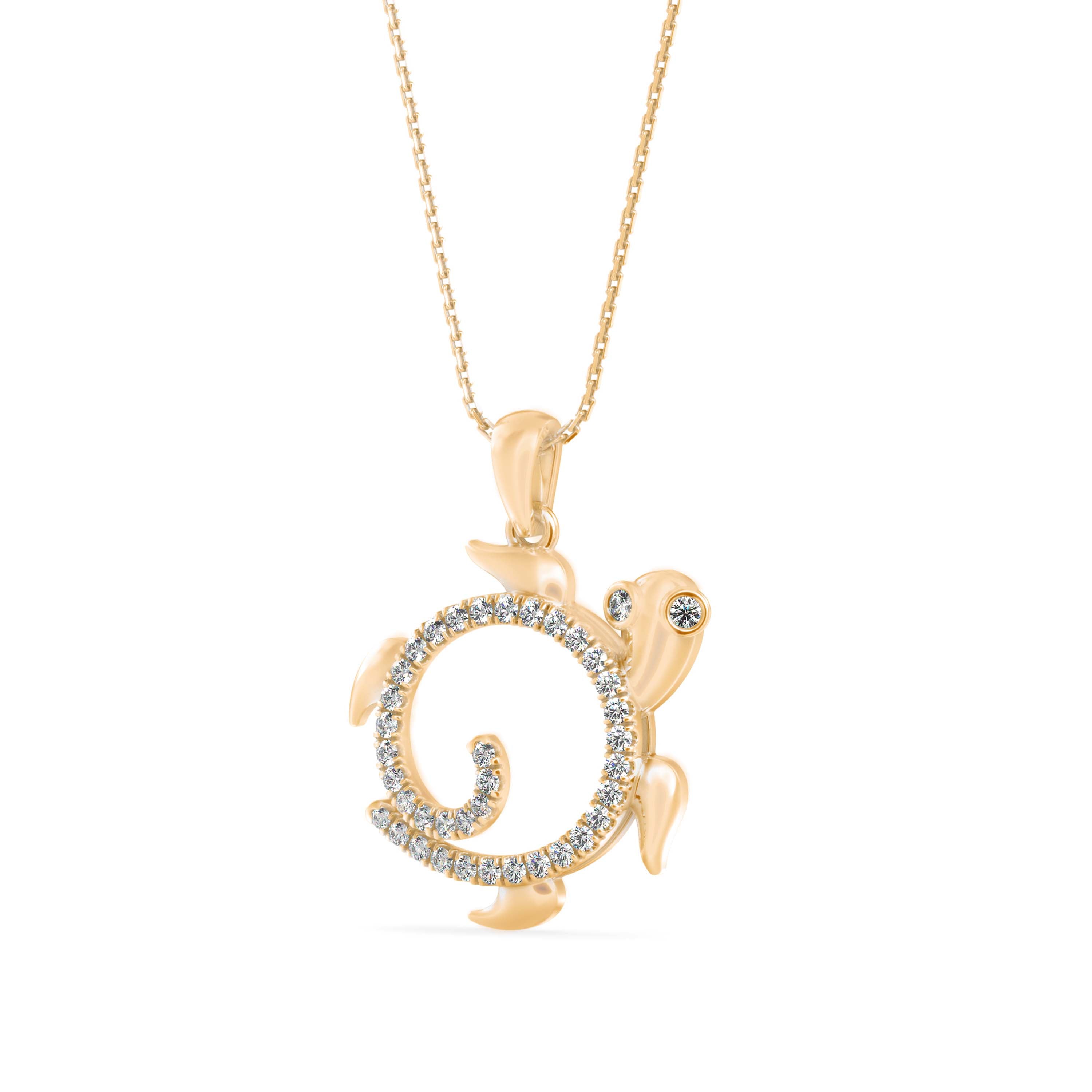 Admirer Diamond Light pendant-Golden