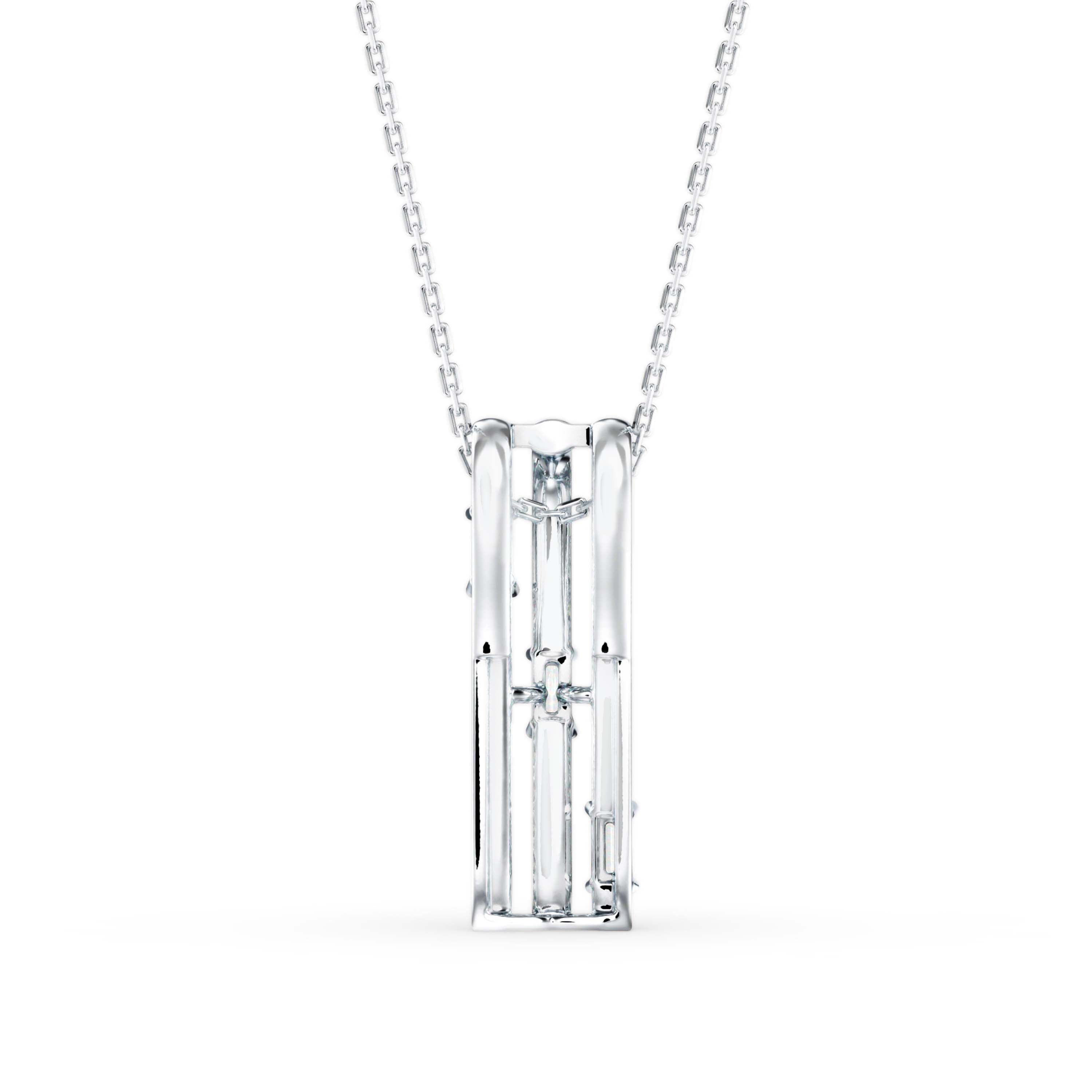 Savor Charm Diamond Pendant-Silver