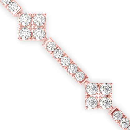 Oshun Diamond Tennis Bracelet-Rose Gold