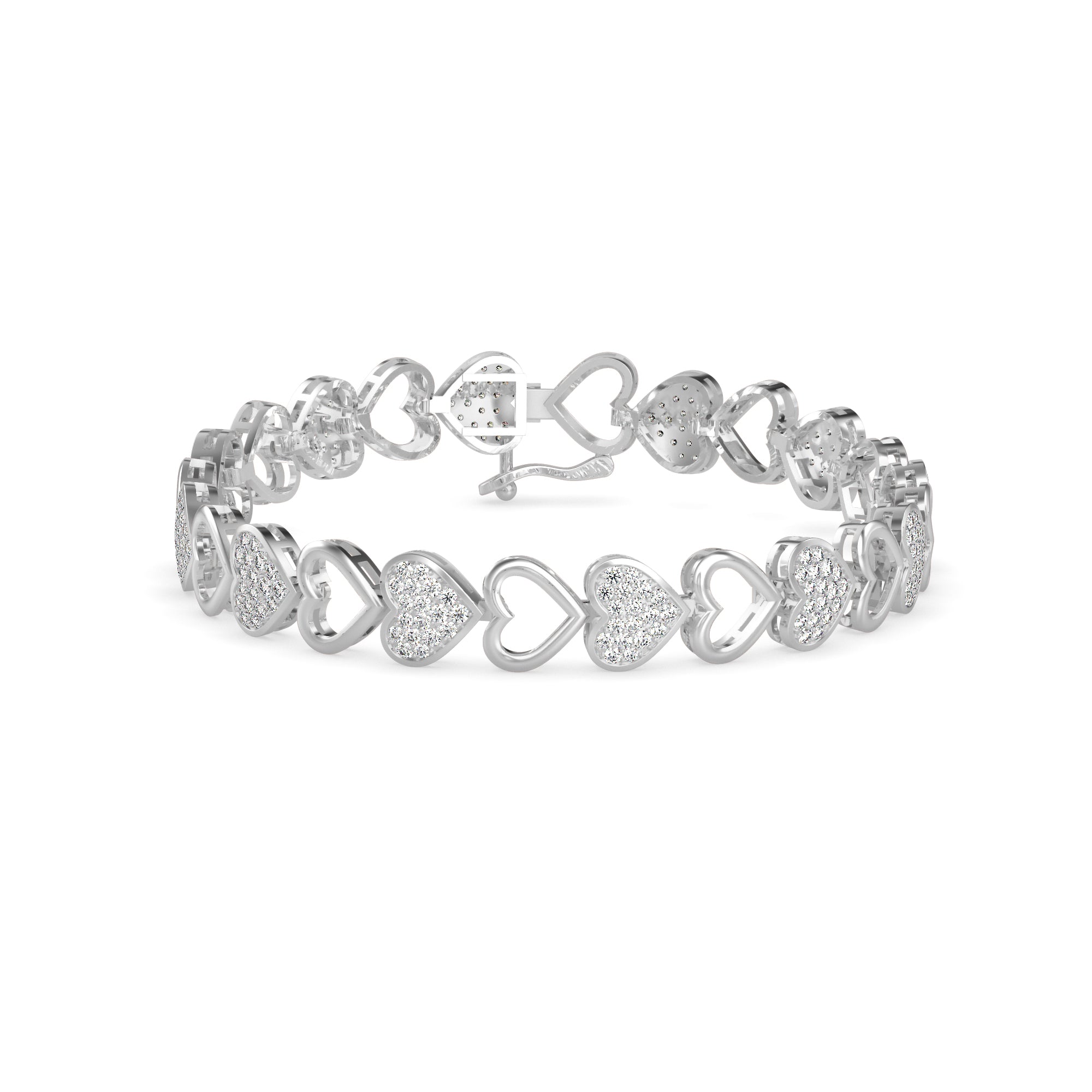 Fierce Diamond Bracelet-Silver