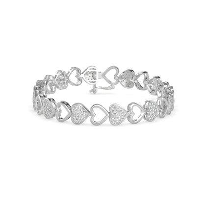 Fierce Diamond Bracelet-Silver
