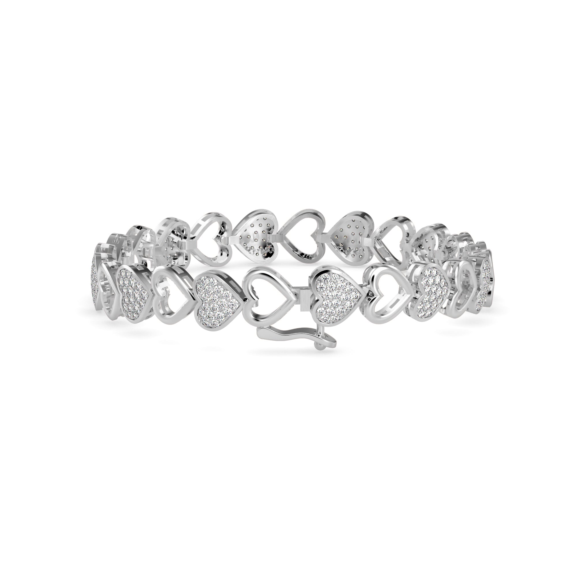 Fierce Diamond Bracelet-Silver