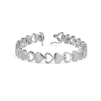Fierce Diamond Bracelet-Silver
