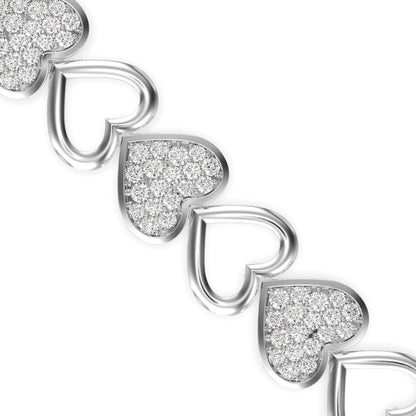 Fierce Diamond Bracelet-Silver