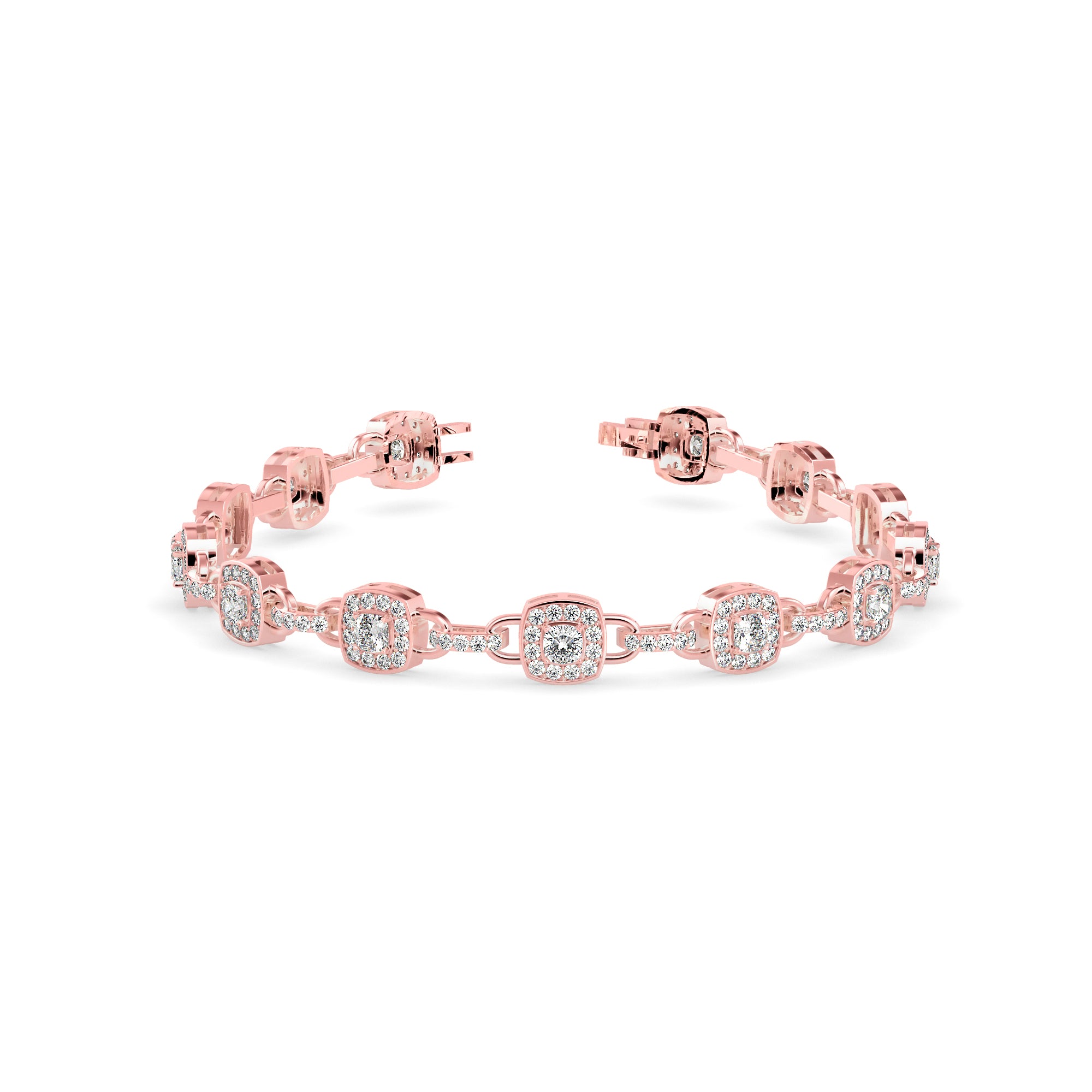 Astral Diamond Bracelet-Rose Gold
