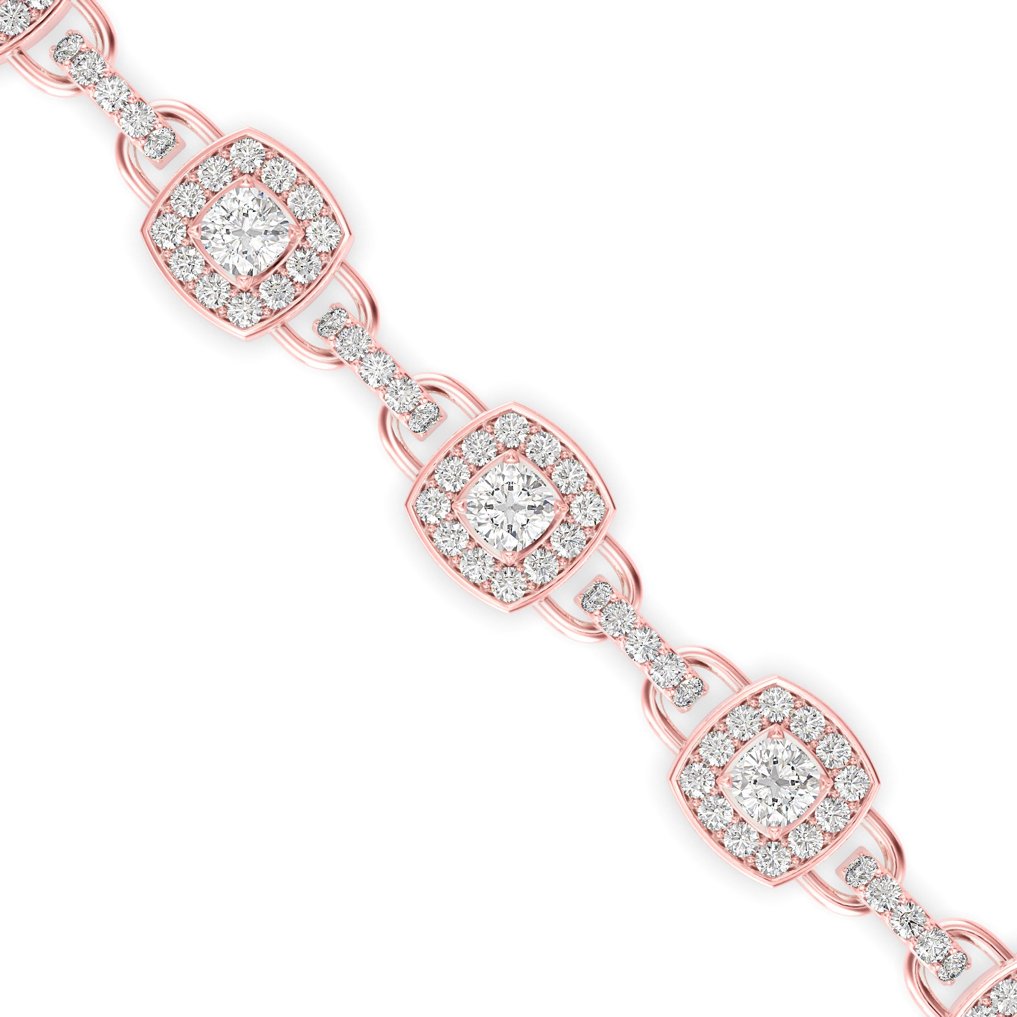 Astral Diamond Bracelet-Rose Gold